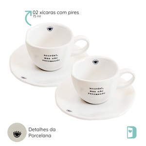 Foto do produto Xícara de Café Acordei, Mas Não Recomendo 