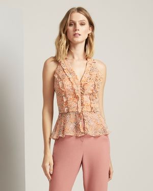 Blusa Basque de Seda