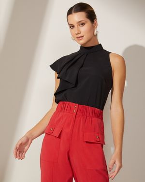 Blusa Detalhe Babados