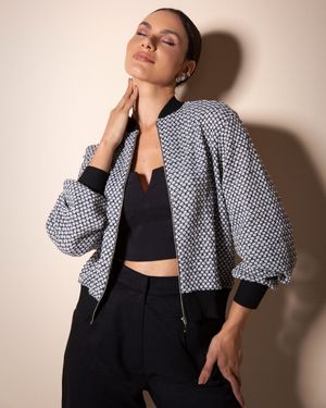 Casaco de Tricot com Punhos