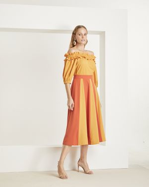 Saia Midi Bicolor
