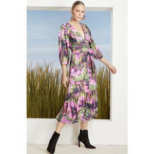 Vestido Midi Estampado