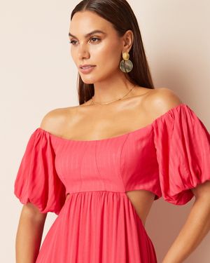 Vestido Longo Ombro a Ombro