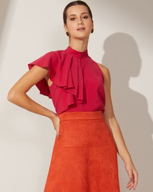 Blusa Detalhe Babados