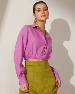 Camisa Cropped