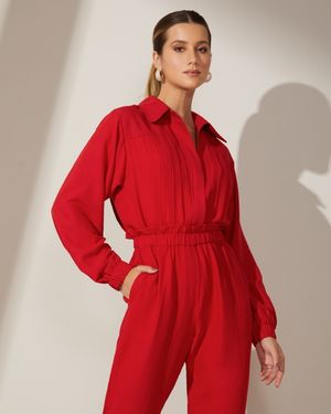 Conjunto Jaqueta e Calça com Elástico