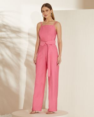 Conjunto Calça Pantalona e Cropped