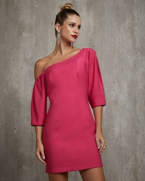 Vestido Curto Ombro Só