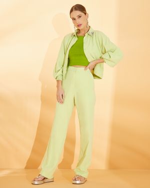 Conjunto Jaqueta e Calça com Elástico