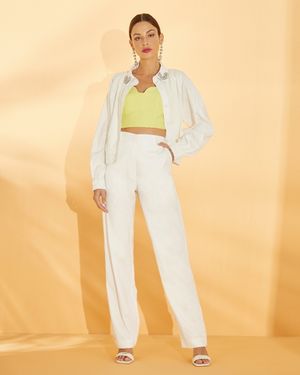 Conjunto Jaqueta e Calça com Elástico