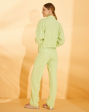 Conjunto Jaqueta e Calça com Elástico