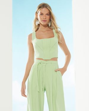Cropped Decote Quadrado