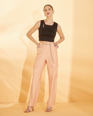 Calça Alfaiataria Bolso Lateral