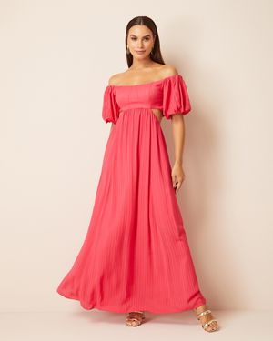 Vestido Longo Ombro a Ombro