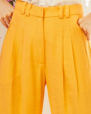 Calça de Alfaiataria Pantalona