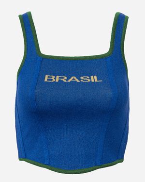 Top Corset de Tricot Brasil