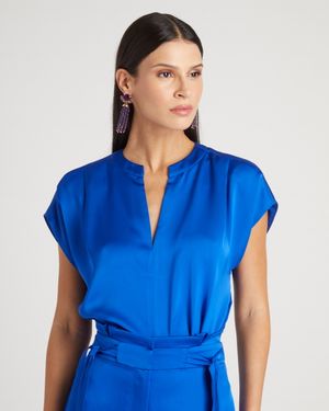 Conjunto Blusa e Calça Reta