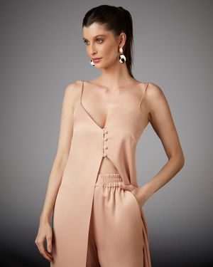 Conjunto Túnica e Calça Detalhe elástico