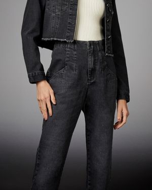Calça Jeans Skinny com Bolso