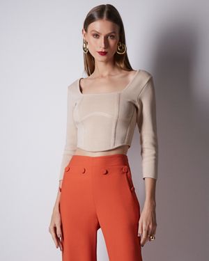 Top Corset Tricot
