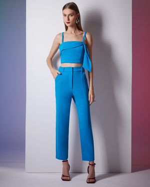 Conjunto Top Assimétrico e Calça