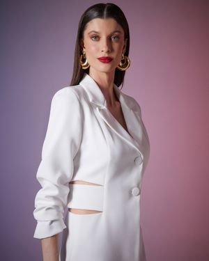 Vestido-Blazer Curto