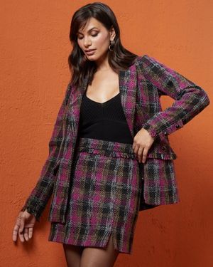 Blazer Oversized Tweed