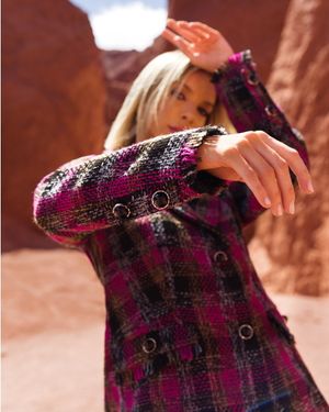 Blazer Oversized Tweed