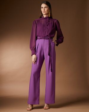 Calça com Debrum