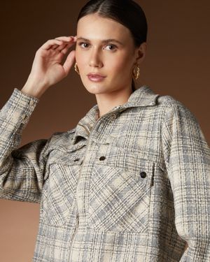 Jaqueta Tweed Alfaiataria