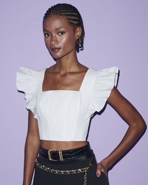 Top Corset Babados