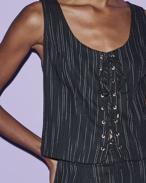 Conjunto Calça e Colete Amarração