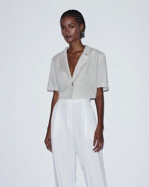 Camisa Cropped Barra Italiana