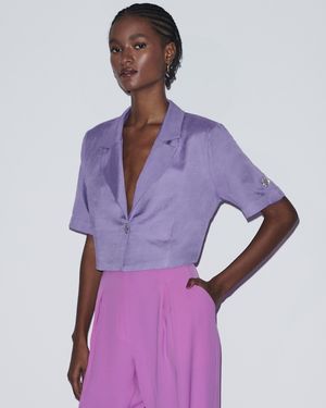 Camisa Cropped Barra Italiana