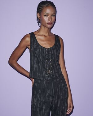 Conjunto Calça e Colete Amarração