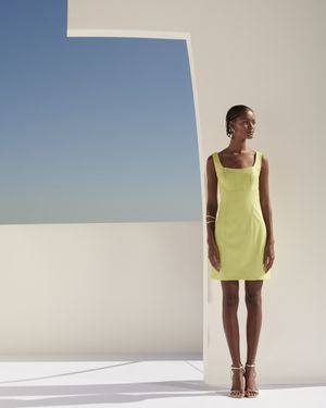 Vestido Mini Bojo Corset com Recortes
