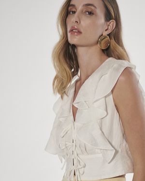 Blusa Babados com Amarração