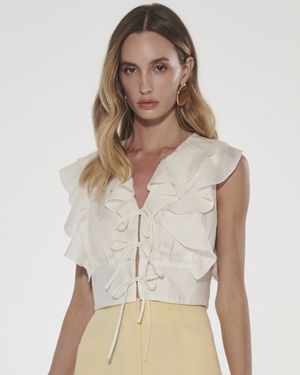 Blusa Babados com Amarração