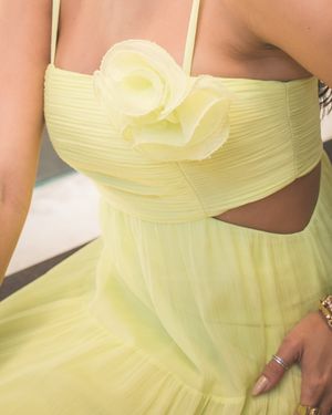 Vestido Maxi Drapeado