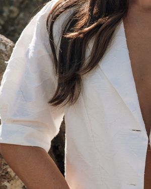 Conjunto Blazer Manga Curta e Short