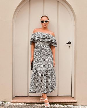 Vestido Laise Ombro a Ombro