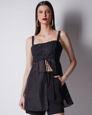 Blusa Guipir com Fluidez