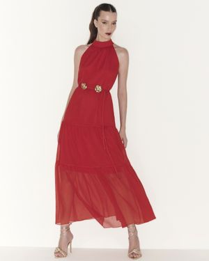 Vestido Longuete Cava Raglan