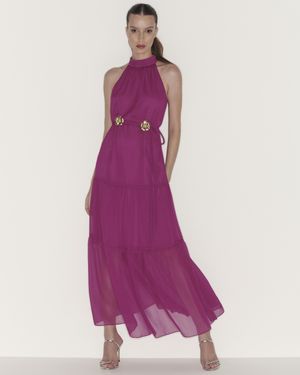 Vestido Longuete Cava Raglan