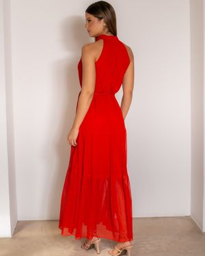 Vestido Longuete Cava Raglan