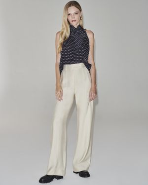 Calça Regular Detalhe Martingale