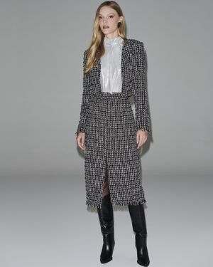 Saia Tweed Midi Reta