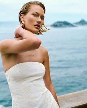 VESTIDO MIDI BORDADO AMARRAÇÃO COSTAS
