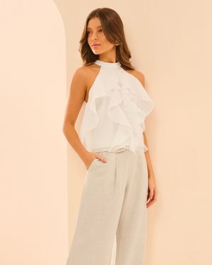 BLUSA CAVA AMERICANA BABADOS