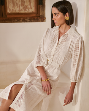 CHEMISE ALGODÃO BORDADO